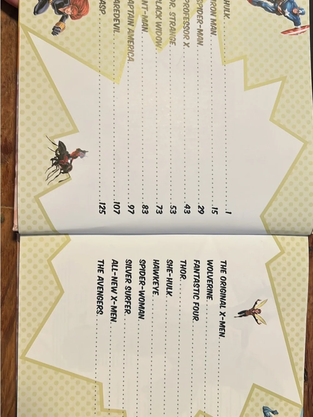 Marvel Super Heroes Storybook Collection - Red, Gold & Blue Cover